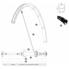 MAVIC Front Axle Kit