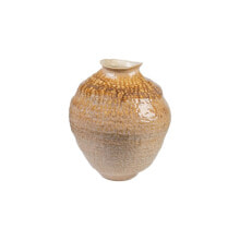 Vase Romimex Beige Mustard Porcelain 31 x 39 x 34 cm