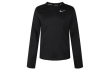 Nike 健身跑步运动长袖T恤 男款 黑色 / Футболка Nike BV4754-010