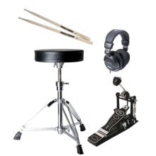 Drum kits and instruments