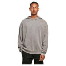 BUILD YOUR BRAND Acid Washed Oversized Hoodie