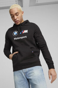 BMW MMS ESS Hoodie Fleece Siyah Erkek Sweatshirt