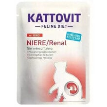 KATTOVIT Feline diet niere/renal beef wet cat food 85g