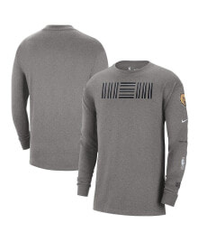 Nike men's Charcoal Memphis Grizzlies 2023/24 City Edition Max90 Expressive Long Sleeve T-shirt