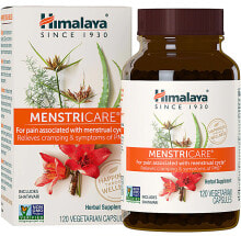 Витамины и БАДы для женщин himalaya MenstriCare Растительный комплекс для облегчения симптомов менструации и ПМС 120 растительных капсул