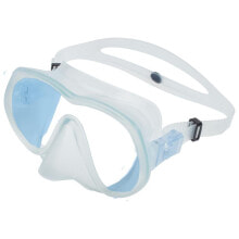 Masks and snorkels for scuba diving