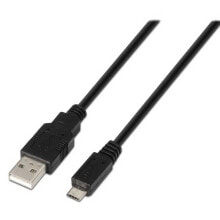 AISENS USB-A 2.0 To Micro USB-B M/M 80 cm