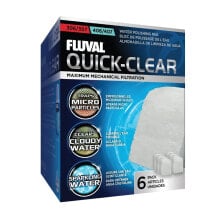 FLUVAL Quick Clear 307/407 water polishing pad 6 units