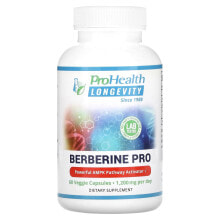 ProHealth Longevity, Berberine Pro, 600 mg, 60 Veggie Capsules