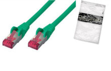 Кабели и разъемы для аудио- и видеотехники shiverpeaks BS75711-AG сетевой кабель 1 m Cat6a S/FTP (S-STP) Зеленый
