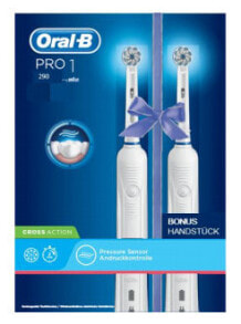 Electric Toothbrushes oral-B PRO 1 290 - Adult - Rotating-oscillating toothbrush - Deep clean,Sensitive - White - 2 min,4 x 30 sec - Battery