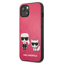 KARL LAGERFELD Klhcp13Spcuskcp iPhone 13 Mini 5.4 Ikonik Karl&Choupette phone case