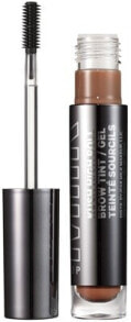 Mascara and eyebrow gel