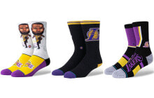 Купить женские носки Stance: Носки баскетбольные Stance x NBA 3 M548A19LEB-MUL