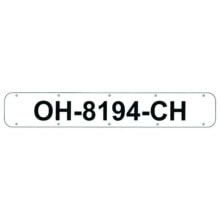 Купить аксессуары для лодок BERNARD ENGRAVING: BERNARD ENGRAVING Boat Registration Plate