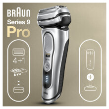 Braun Series 9 Pro 81744531 бритва для мужчин Сеточная бритва Триммер Серебристый