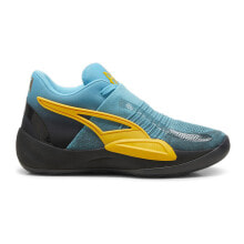 Puma Rise Nitro Dominayton Lace Up Basketball Mens Blue Sneakers Athletic Shoes купить в интернет-магазине