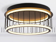 LED-Deckenleuchte Circolo Cage