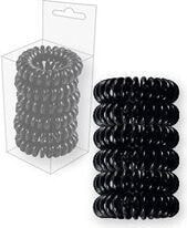 Резинки, ободки, повязки для волос top Choice Erasers Wiwre black 6 pcs