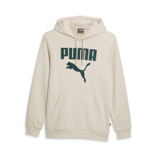 Puma Framed Up Logo Hoodie Mens Beige Casual Outerwear 67807387