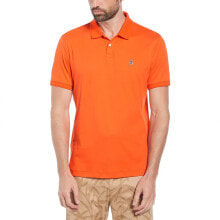 ORIGINAL PENGUIN Daddy Organic Interlock Sticker Pete short sleeve polo