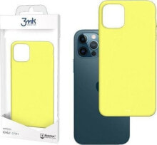 Чехлы для смартфонов чехол пластмассовый желтый iPhone 12/12 Pro 3MK