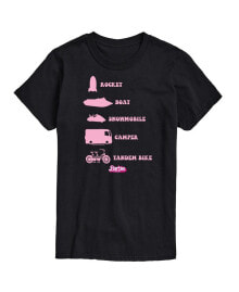 Купить черные мужские футболки и майки AirWaves: Men's Barbie The Movie Short Sleeve T-shirt