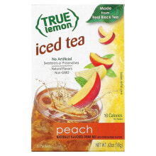 True Citrus, Чай со льдом, лимон, 6 пакетиков по 3 г (0,11 унции)