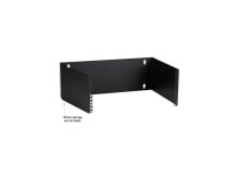 Купить компьютерные корпуса для игровых ПК Black Box: Black Box JPM053-R2 Wallmount Bracket - 3U, 19"W, 4"D, M5 Square Holes