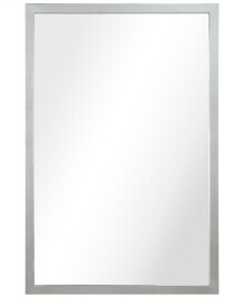 Empire Art Direct contempo Polished Stainless Steel Rectangular Wall Mirror, 20