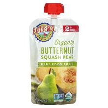 Organic Baby Food Puree, 6+ Months, Butternut Squash Pear, 4 oz (113 g)