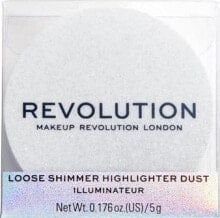 Revolution Loose Shimmer Highlighter Dust Diamond Рассыпчатый хайлайтер для всех типов и тонов кожи 5 г