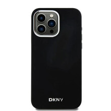 DKNY Dkhmp15XSmchlk iPhone 15 Pro Max 6.7 Liquid Silicone Small phone case