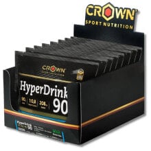 CROWN SPORT NUTRITION HyperDrink Neutral Sachets Box 93.1g 8 Units