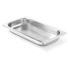 Посуда и емкости для хранения продуктов GN container 1/3 stainless steel Profi Line height 40 mm - Hendi 801543