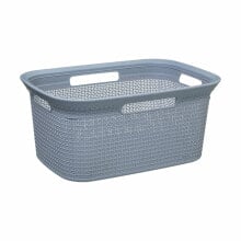 Laundry basket 5five Simply Smart Grey polypropylene 59 x 41 x 27,5 cm 45 L