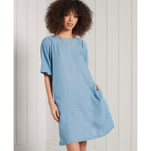 SUPERDRY Tencel Short Dress