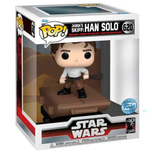 FUNKO POP Deluxe Star Wars Jabba Skiff Han Solo Exclusive Figure