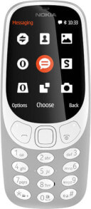 Кнопочные телефоны кнопочный мобильный телефон  Nokia 3310 6,1 cm (2.4") Серый A00028116
