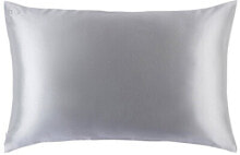 slip pure silk queen pillowcase - silver