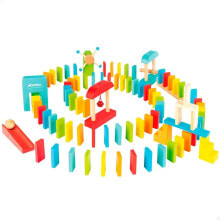 WOOMAX Dynamic Dominoes Eco 23x23x5 cm Wooden Game