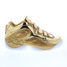 Fila Grant Hill 3 Metallic 1BM01759-700 Mens Gold Athletic Basketball Shoes