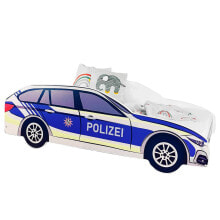 Купить детские кроватки для малышей Kids Club Collection: Autobett Polizei