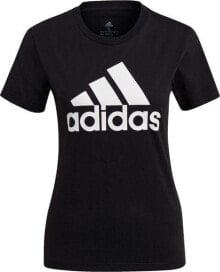 Футболки adidas Koszulka damska adidas Essentials Regular T-Shirt czarna GL0722