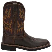 Коричневые мужские ботинки Justin Original Workboots купить от $223