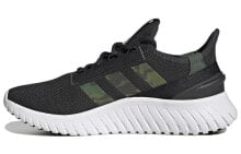 adidas neo Kaptir 2.0 低帮 跑步鞋 男款 黑绿 / Adidas Neo Kaptir GX4244