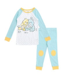 Baby Girls Baby Bedtime Bear Funshine Bear Pajama Shirt and Pants Sleep Set Newborn купить онлайн