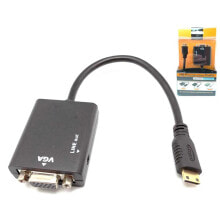 EUROCONNEX 0799C Mini HDMI To VGA Adapter 22 cm