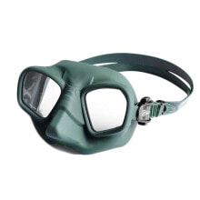 Masks and snorkels for scuba diving