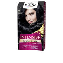 Schwarzkopf Palette Intensive Cream Color No. 1.1 Bluish Black Перманентная крем-краска для волос, оттенок голубовато-черный